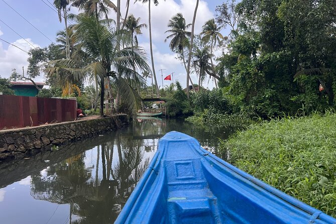 6hrs Alleppey Houseboat Tour-Serene Canals, Local Life & Food. - SNDP Thod: Temples, a Church, Homes, and a Health Centre