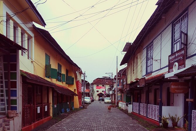 Private Tour : Glimpse of Kochi - Stop 6: Jew Town street shops—quick browsing that adds texture